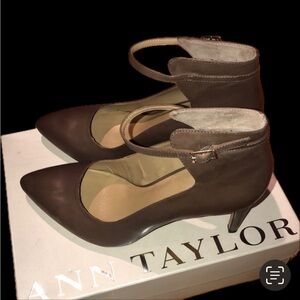 Ann Taylor Hazel Ankle Strap Heel